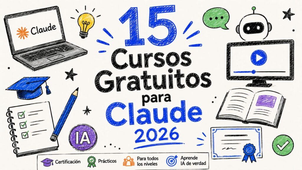 Anthropic pone a disposición 15 cursos gratuitos con certificación para Claude