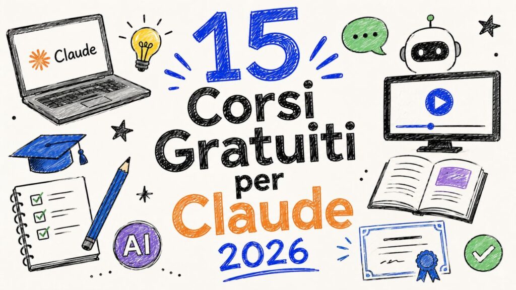 Anthropic mette a disposizione 15 corsi gratuiti con certificazione per Claude