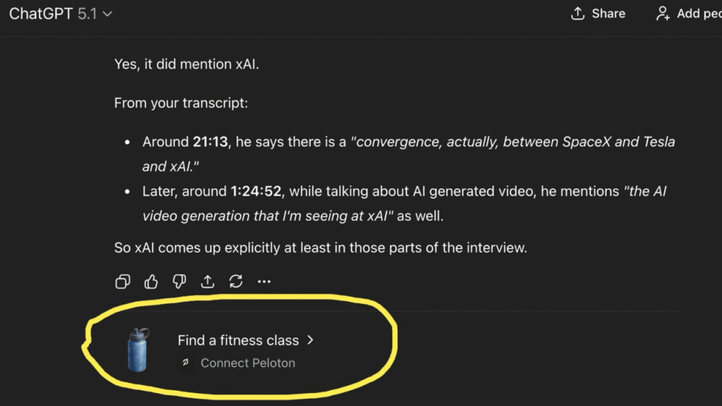 Anuncios publicitarios en chatgpt