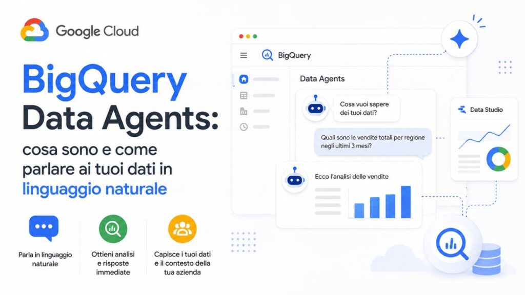 BigQuery Data Agents: cosa sono e come parlare ai tuoi dati in linguaggio naturale