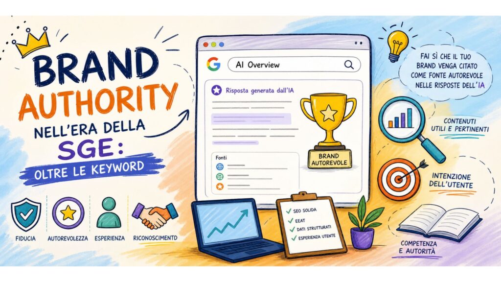 Brand Authority nell'era della SGE: oltre le keyword