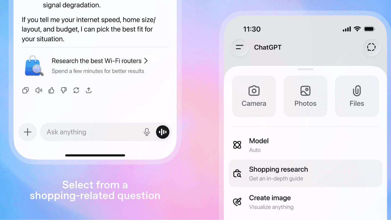 ChatGPT diventa il tuo assistente per gli acquisti