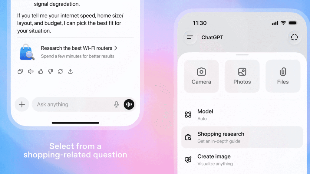 ChatGPT se convierte en tu asistente de compras