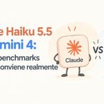 Claude Haiku 5.5 vs Gemini 4: precios, benchmarks y cuál conviene de verdad