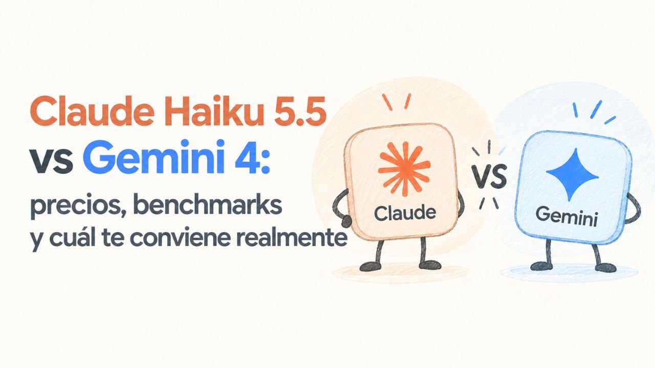 Claude Haiku 5.5 vs Gemini 4: precios, benchmarks y cuál conviene de verdad