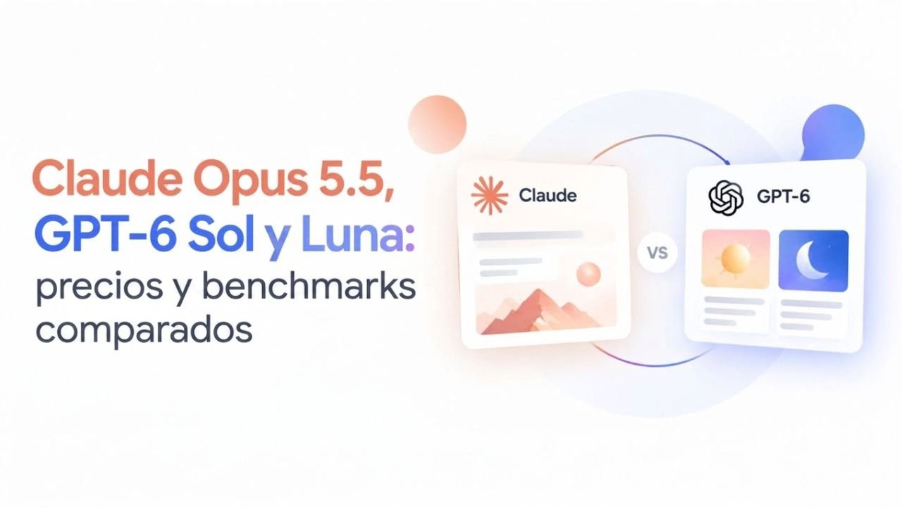 Claude Opus 5.5, GPT-6 Sol y Luna: precios y benchmarks comparados