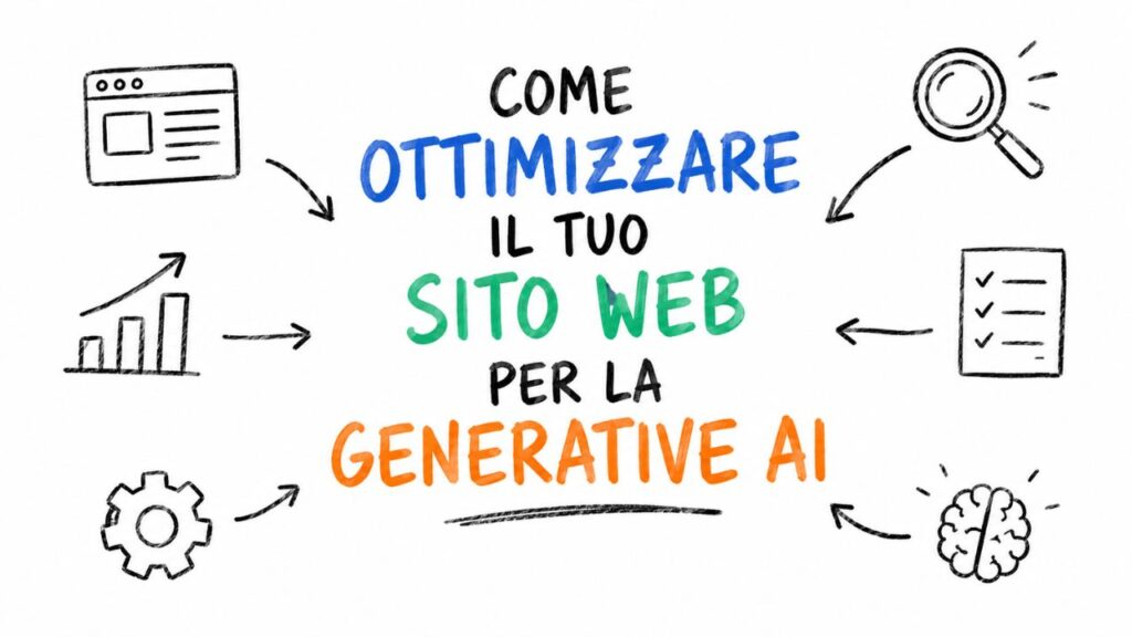 Come ottimizzare il tuo sito web per la generative AI di Google