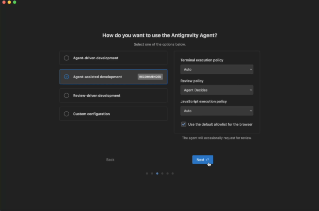 Cómo descargar Google Antigravity y configurar el nivel de autonomía