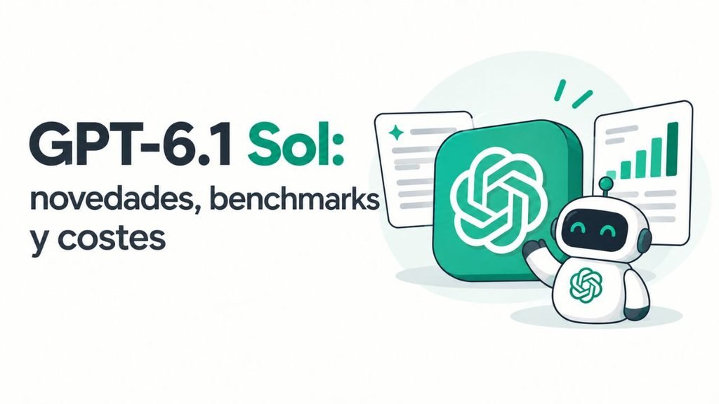GPT-6.1 Sol: novedades, benchmarks y precios