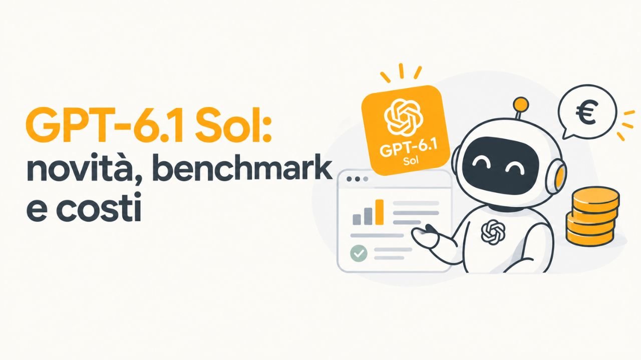 GPT-6.1 Sol: novità, benchmark e costi