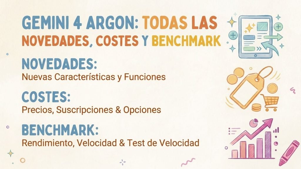 Gemini 4 Argon: todas las novedades, precios y benchmarks