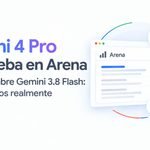 Gemini 4 Pro en pruebas en Arena bajo el nombre Gemini 3.8 Flash: lo que sabemos de verdad