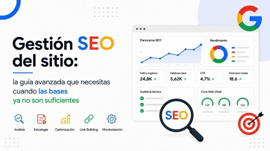 Gestión SEO de la web: la guía avanzada para cuando lo básico ya no basta