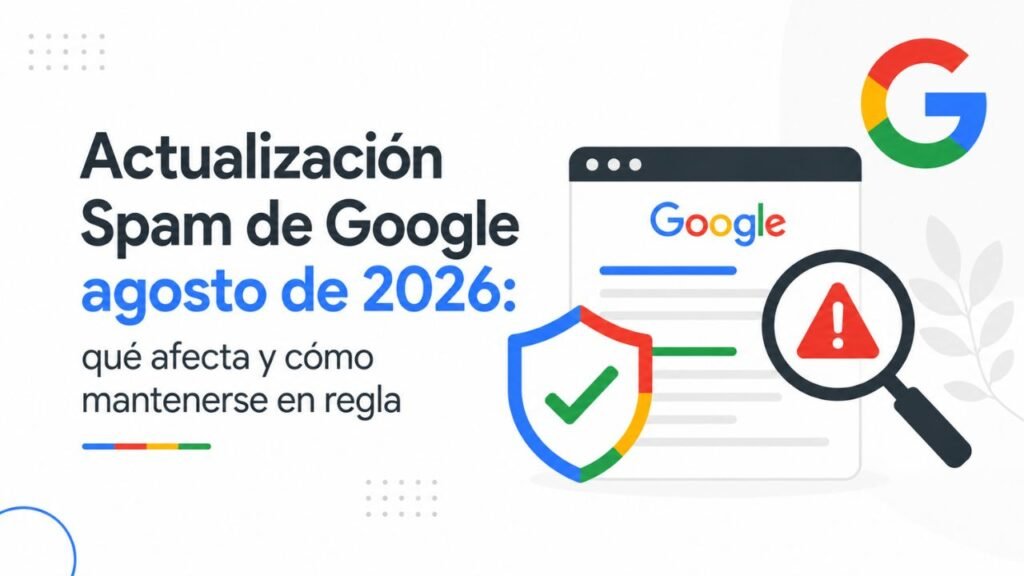 Google Spam Update de agosto de 2026: qué afecta y cómo cumplir las normas