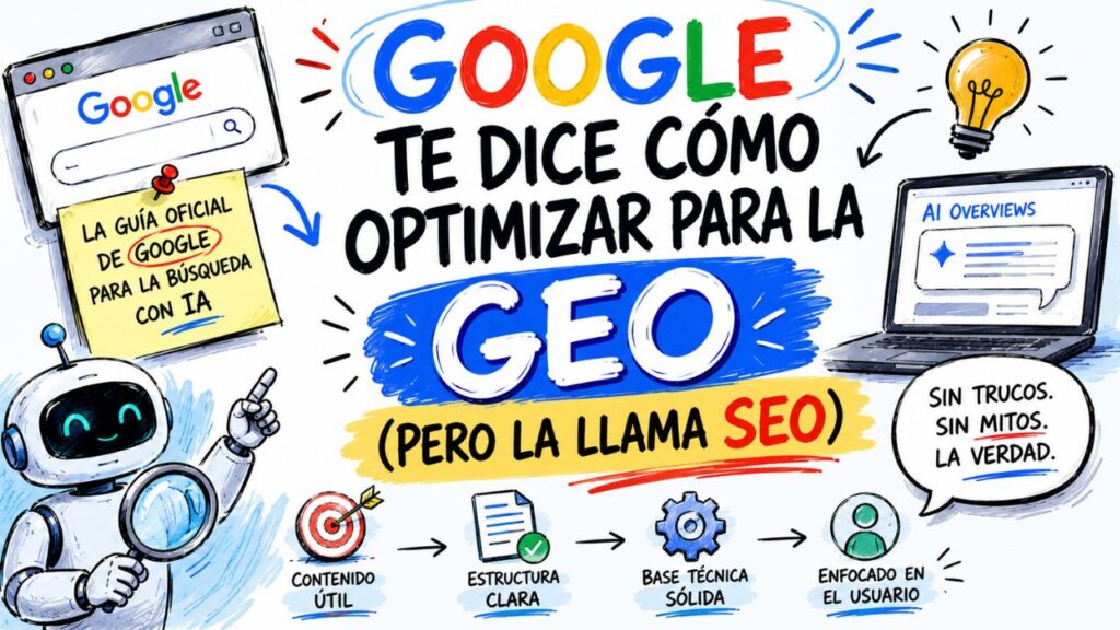 Google te dice cómo optimizar para la GEO (pero la llama SEO)