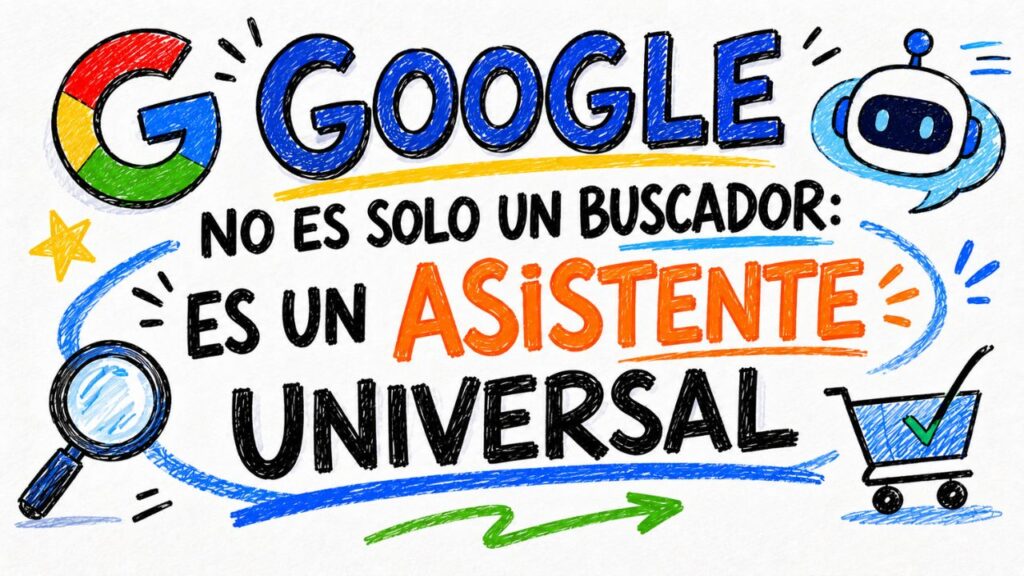 Google ya no es solo un motor de búsqueda: se ha convertido en un asistente universal