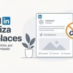 LinkedIn penaliza los enlaces: un post con un enlace a una web externa se muestra a menos personas