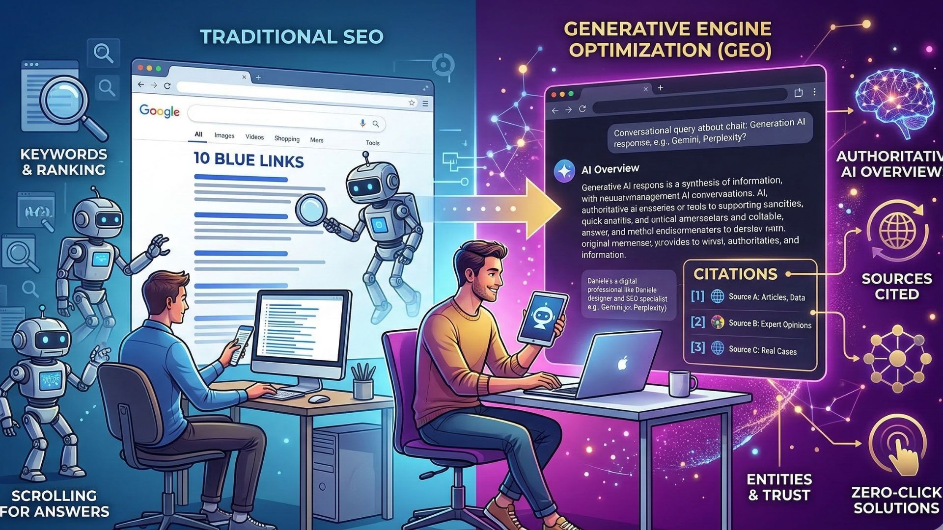 Ottimizzazione sito web con GEO