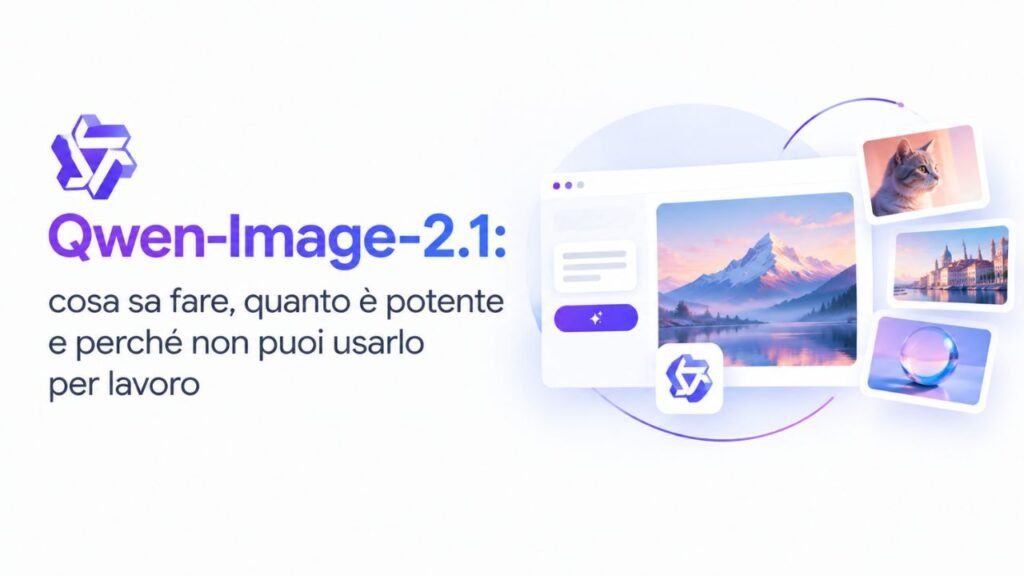 Qwen-Image-2.1: cosa sa fare, quanto è potente e perché non puoi usarlo per lavoro