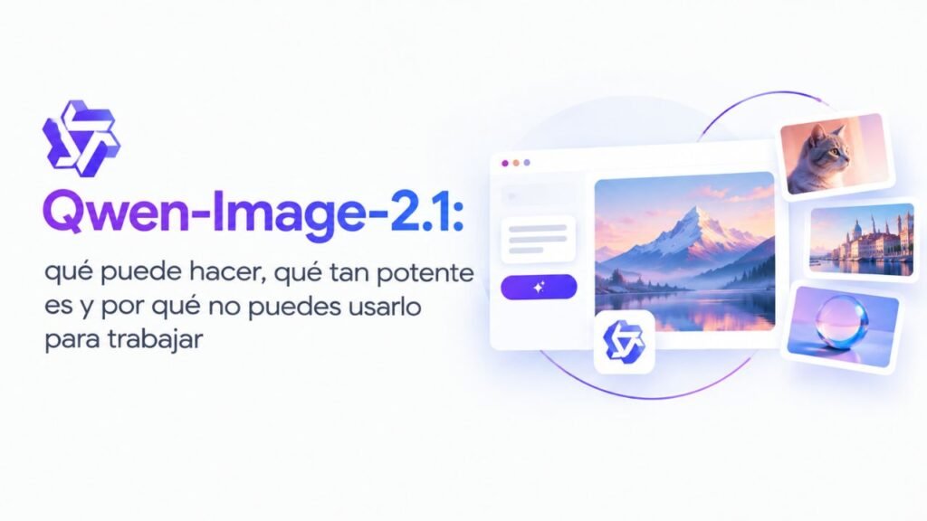 Qwen-Image-2.1: qué sabe hacer, cuánto rinde y por qué no puedes usarlo para trabajar