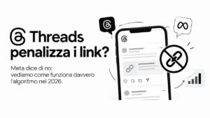 Threads penalizza i link? Meta dice di no: come funziona davvero l'algoritmo di Threads nel 2026