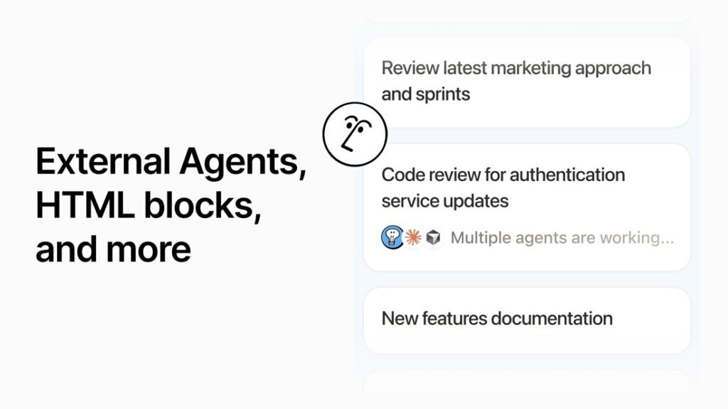 Notion AI: los agentes externos trabajando en varias tareas dentro del mismo espacio