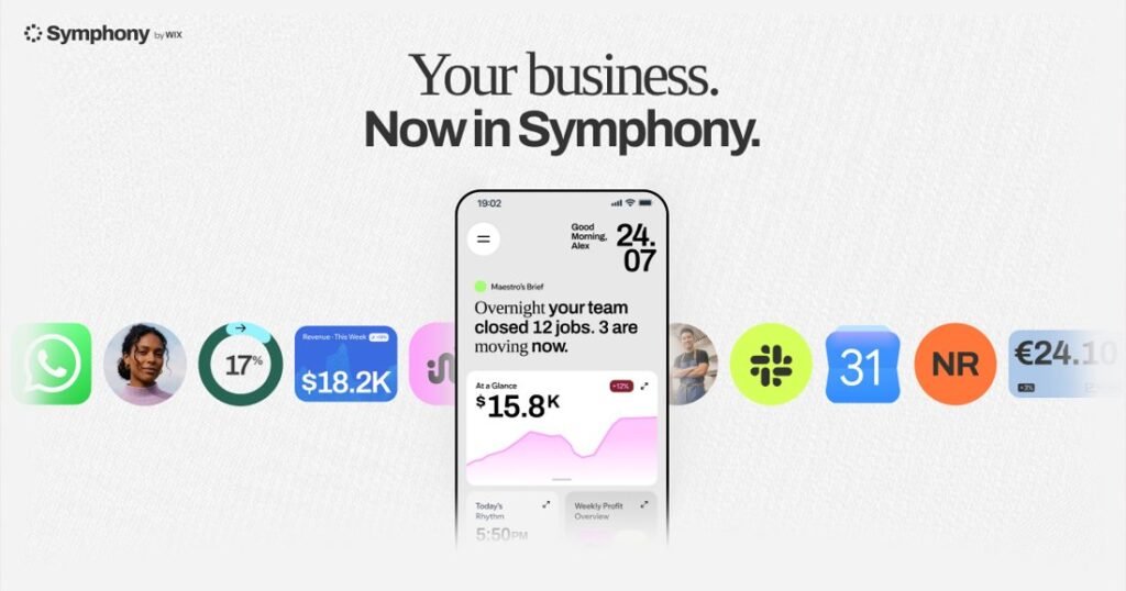 Symphony by Wix: la plataforma de agentes de IA para pequeñas empresas