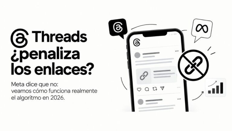 ¿Threads penaliza los enlaces? Meta dice que no: cómo funciona de verdad el algoritmo de Threads en 2026