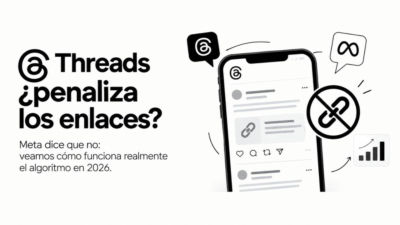 ¿Threads penaliza los enlaces? Meta dice que no: cómo funciona de verdad el algoritmo de Threads en 2026